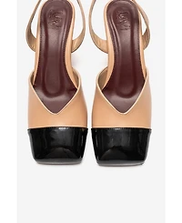 Prologue Shoes Women's Maruelle Block Heel Slingback Pump