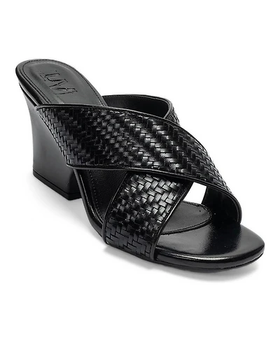 Prologue Shoes Women's Lavean Cross Strap Wedge Sandal
