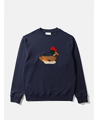 Edmmond Studios Men's Duck Hunt Relaxed-Fit Crewneck Sweatshirt