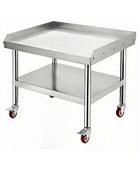 gaomon Stainless Steel Shelves Table with Wheels