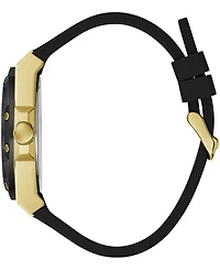 Guess Men's Quartz Black Stainless Steel Watch 44mm