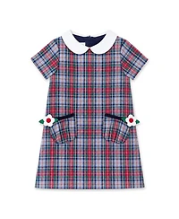 Florence Eiseman Girls' 4-16 Plaid Short-Sleeve A-Line Dress
