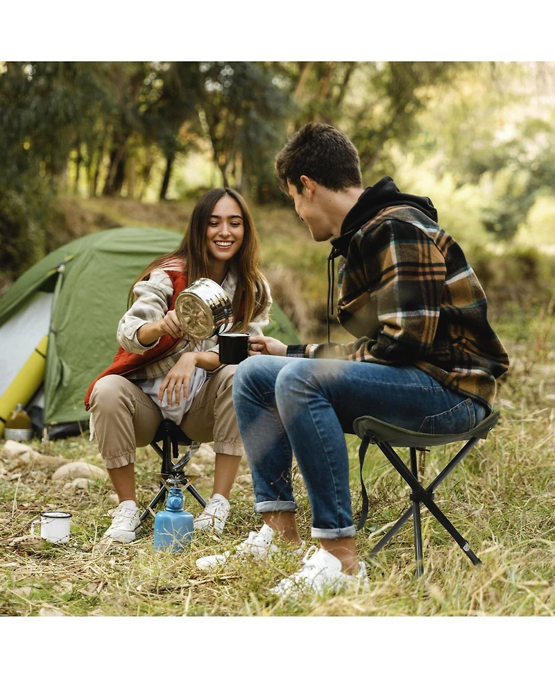 Aofar Folding Tripod Stool Portable Camping Seat