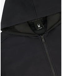 Spyder Women's Juniper Full-Zip Cropped Scuba-Knit Hoodie