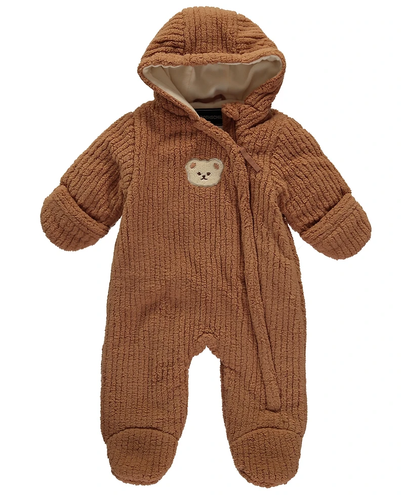 S Rothschild & Co Baby Boys' Teddy Plush Hooded Pram