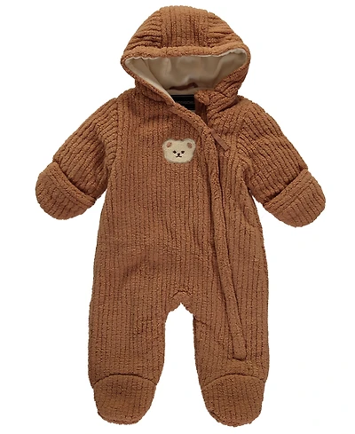 S Rothschild & Co Baby Boys' Teddy Plush Hooded Pram