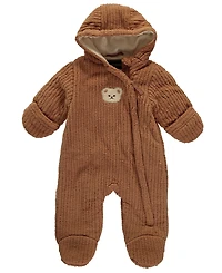 S Rothschild & Co Baby Boys' Teddy Plush Hooded Pram