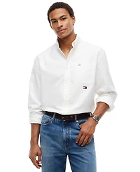 Tommy Hilfiger Men's American Icons Oxford Relaxed Fit Button-Down Shirt