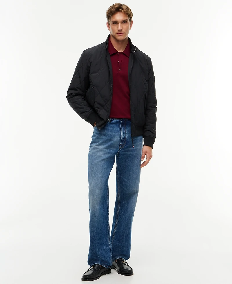 Tommy Hilfiger Men's Packable Quilted Harrington Jacket