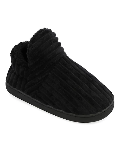Mia Women's Plushy Slip-On Slippers