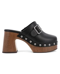 Mia Women's Larina Studded Platform Clogs