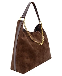 Like Dreams Sava Suede Large Tote Handbag
