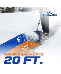 Snow Joe Cordless Snow Shovel Kit for Car Driveway Snow Removal, 24V-SS13-xr