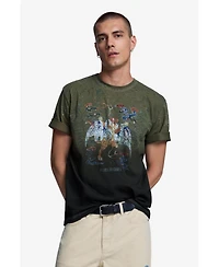 Desigual Men's Printed Trousers
