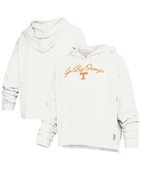 Pressbox Women's Tennessee Volunteers Faye Hooded Long-Sleeve Slub T-Shirt