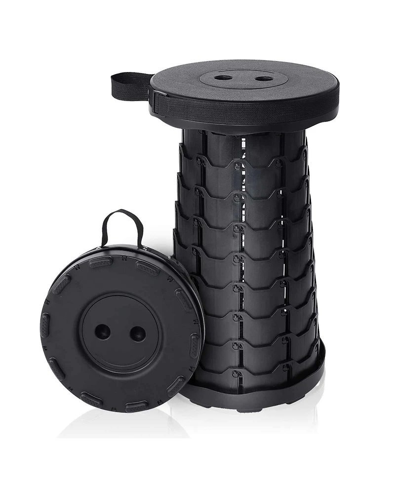 Aofar Foldable Telescoping Stool Portable Retractable Collapsible Camping