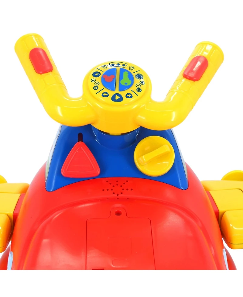 Disney Activity Plane Ride-On: Mickey with Lights and Sounds, Ages 1+