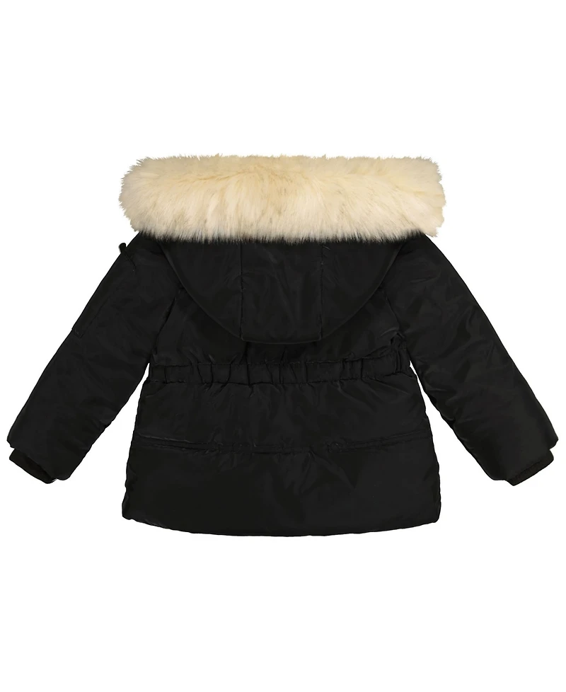 S Rothschild & Co Baby Girls Hooded Parka Jacket