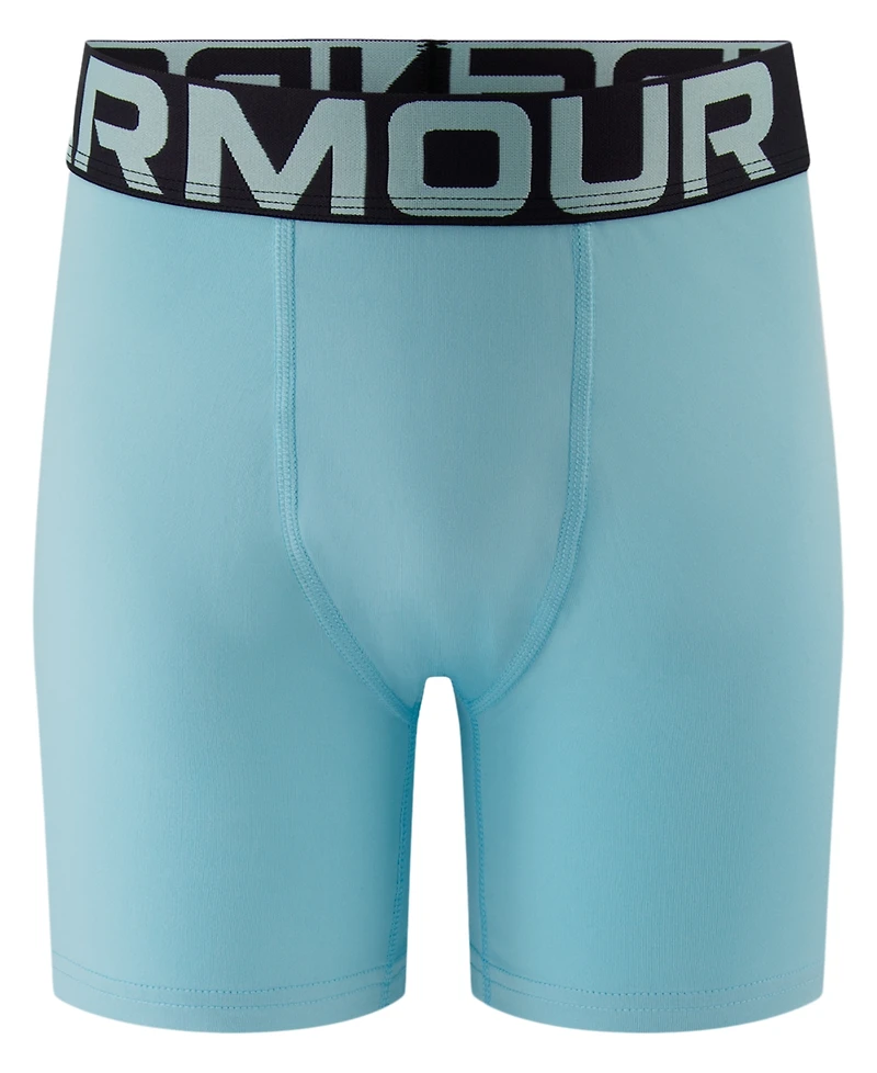 Under Armour Men's Performance Tech Four-Way Stretch HeatGear Boxer Briefs, 3-Pack