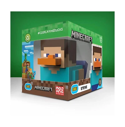 Tubbz Minecraft Steve Boxed Edition 4.3" Collectible Figure, Ages 5+