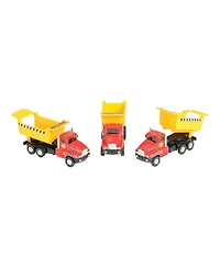 U.s. Toy Mighty Builders Pullback Moveable-Parts Construction Vehicles, 12-Piece Set