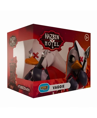Tubbz Hazbin Hotel Vaggie Boxed Edition 4.25" Action Figure, Ages 3+