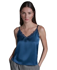 Bcbg Women's Lace Sleeveless V-Neck Cami Blouse