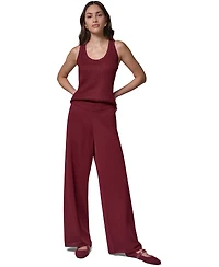 Donna Karan New York Women's Sequin Wide-Leg Pull-On Pants