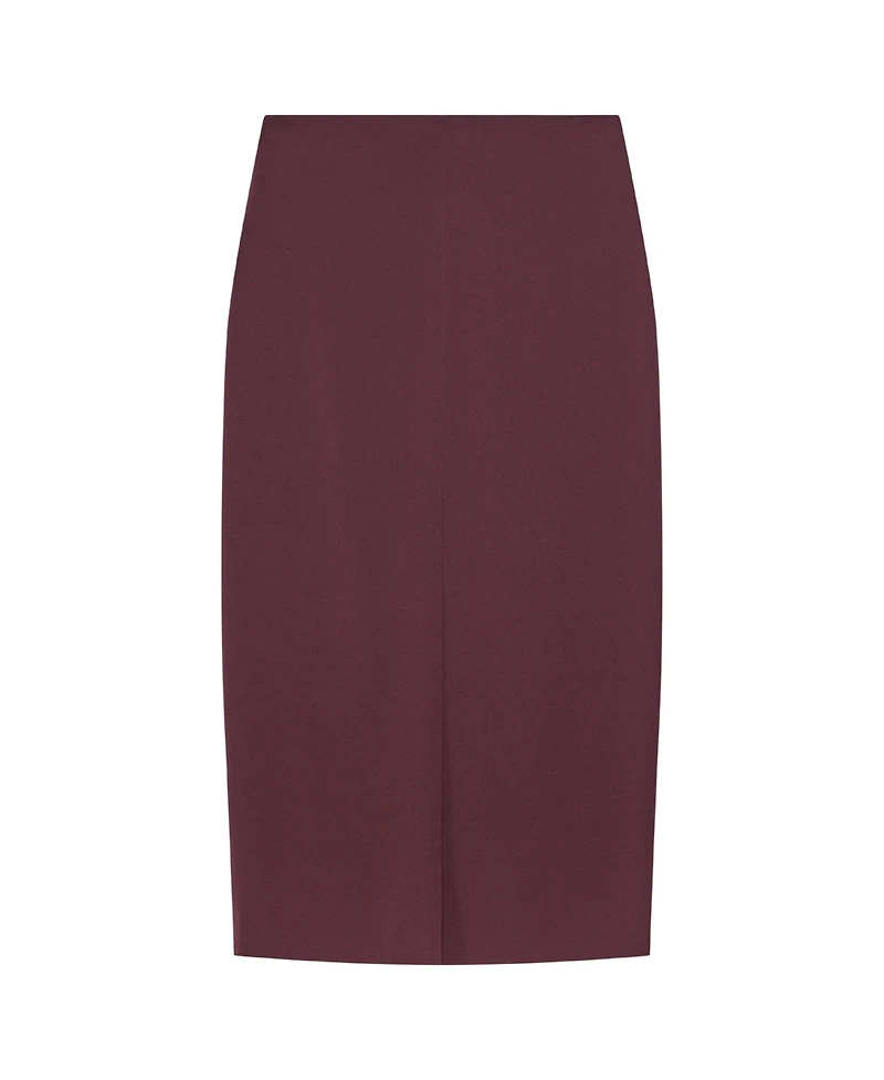 The Fold Women's Oliena High-Waisted Midi Pencil Skirt