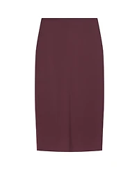 The Fold Women's Oliena High-Waisted Midi Pencil Skirt