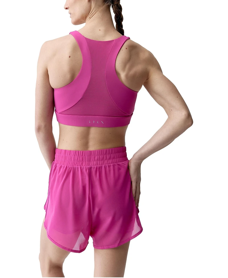 Born Living Yoga Women's Padma 2.0 High-Support Performance Sports Top