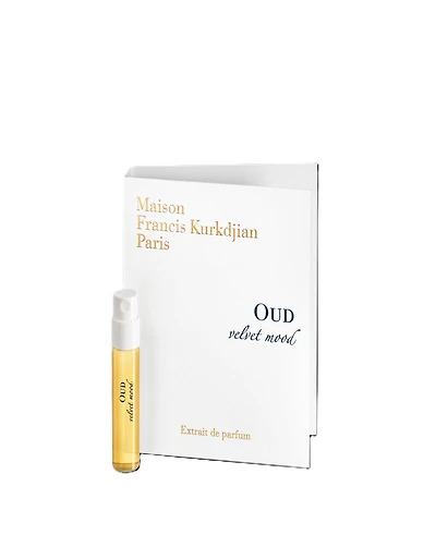 Free Oud velvet mood Extrait de parfum 2 ml with a $200 Maison Francis Kurkdjian purchase