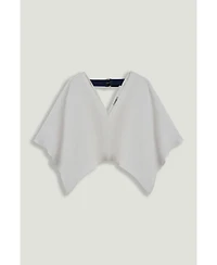 Nocturne Women's Belt Detail V-Neck Blouse