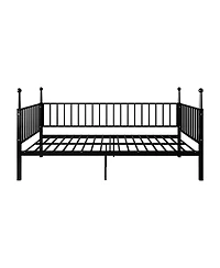 Streamdale Furniture Sturdy Metal Bed Frame with Posts