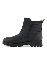 Jbu Women's Abigail Weather Ready-Wide Casual Round Toe Booties