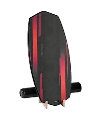Hongge 32-Inch Wooden Balance Board Trainer with Roller Set