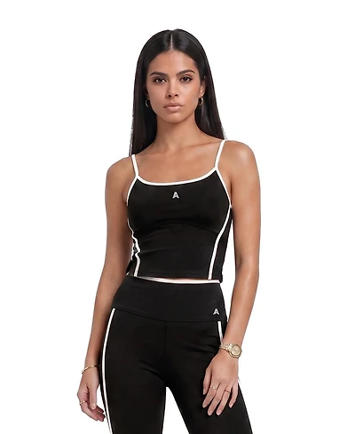 Alpenhaus Women's Bernin Racerback Scoop-Neck Crop Tank