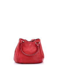 Pre-Owned Prada Small Convertible Shopping Tote Vitello Daino