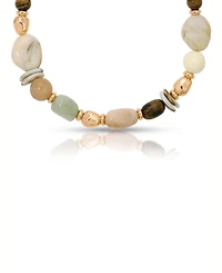 Ettika 18k Gold-Plated Serene Stone Necklace