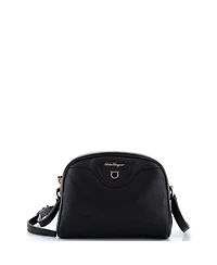 Pre-Owned Salvatore Ferragamo Mini Gancio Camera Bag Leather