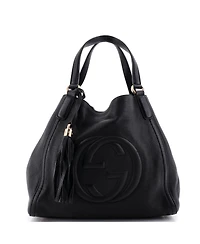 Pre-Owned Gucci Medium Soho Shoulder Bag Leather