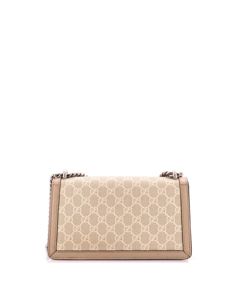Pre-Owned Gucci Small Dionysus Bag Gg Coated Canvas with Leather