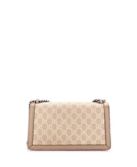 Pre-Owned Gucci Small Dionysus Bag Gg Coated Canvas with Leather