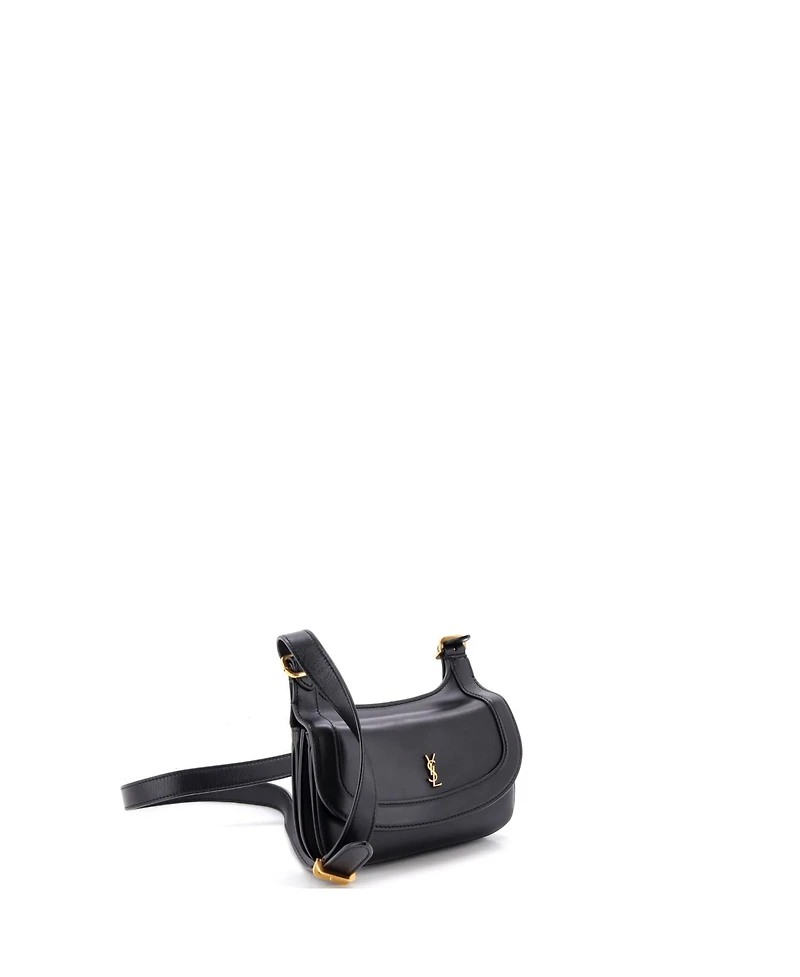 Pre-Owned Saint Laurent Small Charlie Shoulder Bag Leather