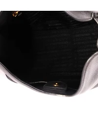 Pre-Owned Prada Medium Dual Strap Hobo Vitello Daino