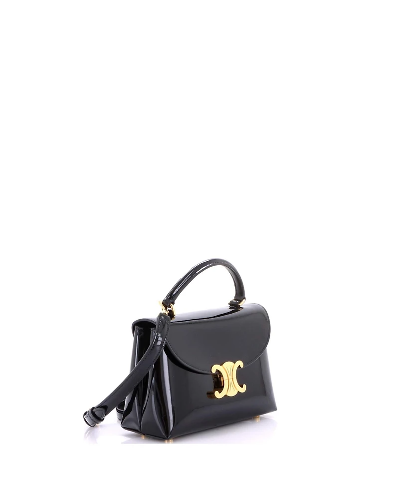 Pre-Owned Celine Teen Nino Top Handle Bag Patent