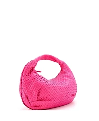 Pre-Owned Bottega Veneta Medium Belly Hobo Intrecciato Nappa