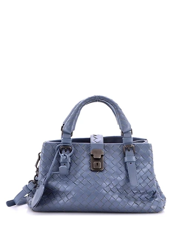 Pre-Owned Bottega Veneta Mini Roma Bag Intrecciato Nappa