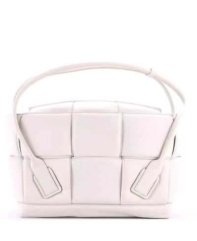Pre-Owned Bottega Veneta Large Arco Bag Padded Maxi Intrecciato Leather
