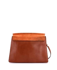 Pre-Owned Chloe Medium Faye Shoulder Bag Leather and Suede